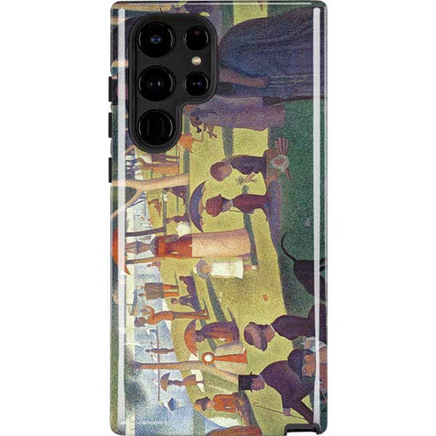 Georges Seurat Sunday Afternoon on the Island of La Grande Jatte Galaxy Cases